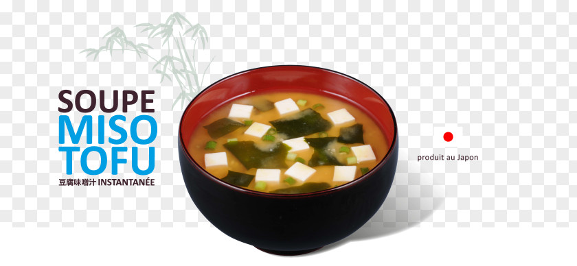 Soupe Miso Soup Wakame Tofu Recipe PNG