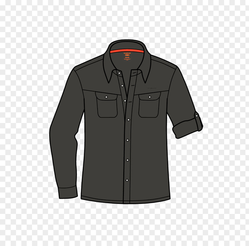 T-shirt Angle Black M PNG