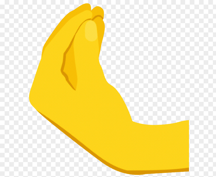 Angle Line Yellow Shoe Font PNG