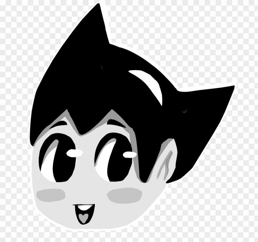 Astroboy Badge Whiskers Astro Boy Cat Clip Art Image PNG