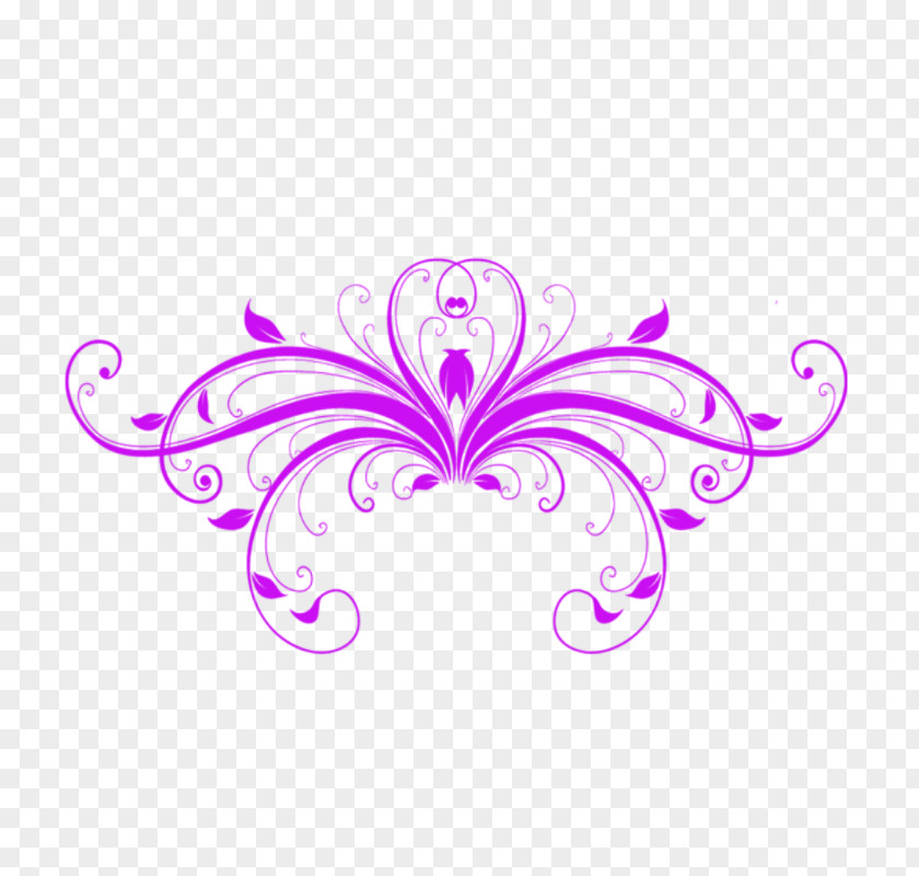 Design Floral Ornament PNG