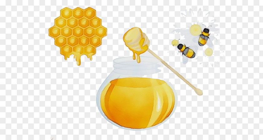 Membranewinged Insect Bee Yellow Honeybee Clip Art Honey PNG