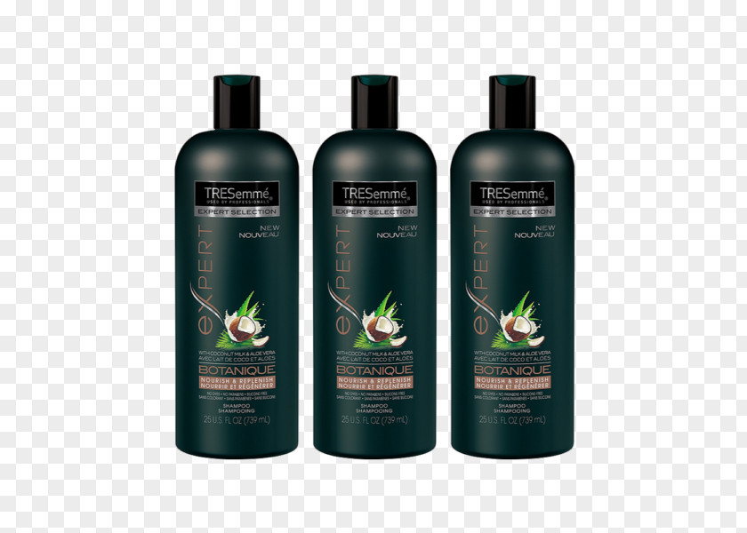 Shampoo TRESemmé Botanique Nourish And Replenish Conditioner Hair PNG