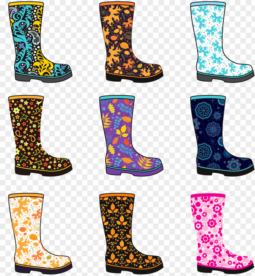 Boot Shoe Rain Boots Illustration Wellington PNG