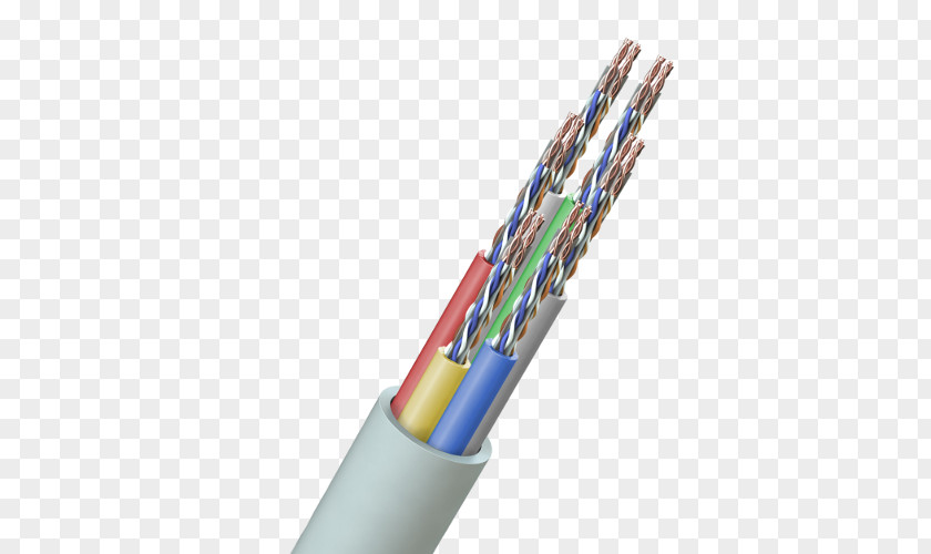 Category 6 Cable Electrical Twisted Pair Câble Catégorie 6a 5 PNG