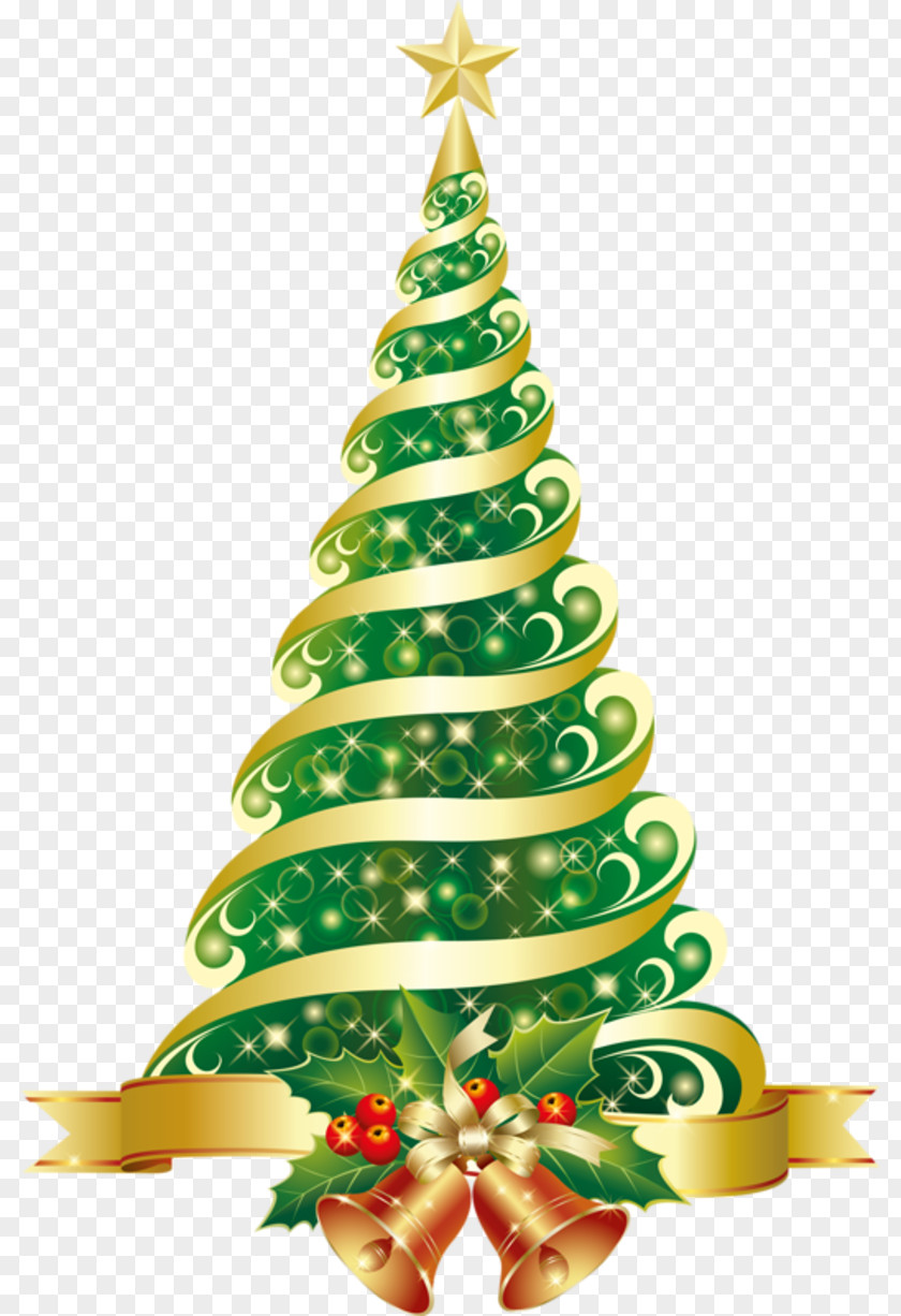 Christmas Tree Ornament Card Clip Art PNG