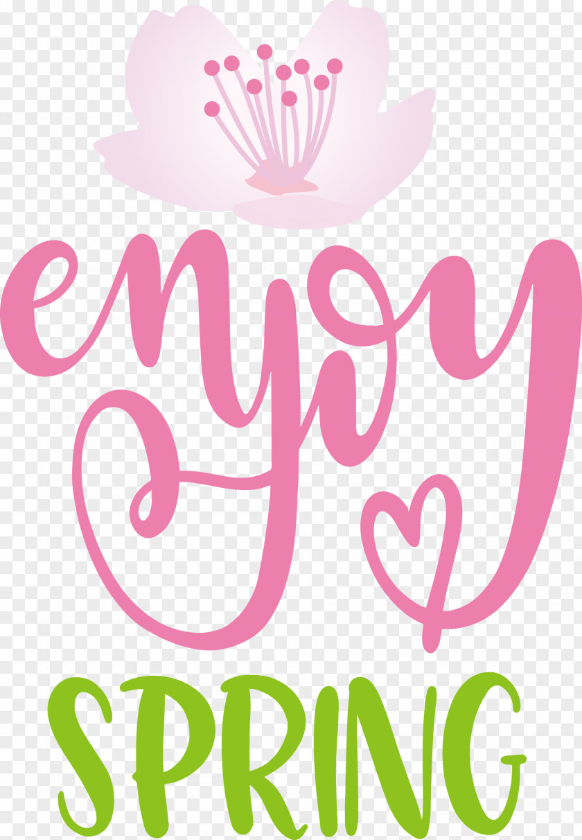 Enjoy Spring PNG