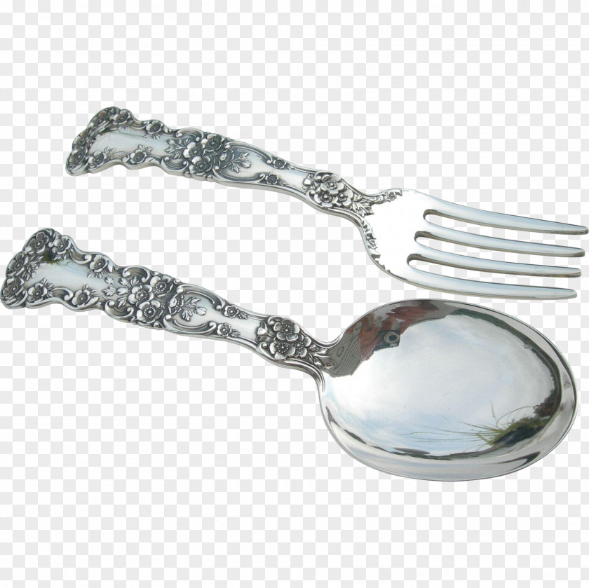 Fork Spoon Cutlery Tableware Silver PNG