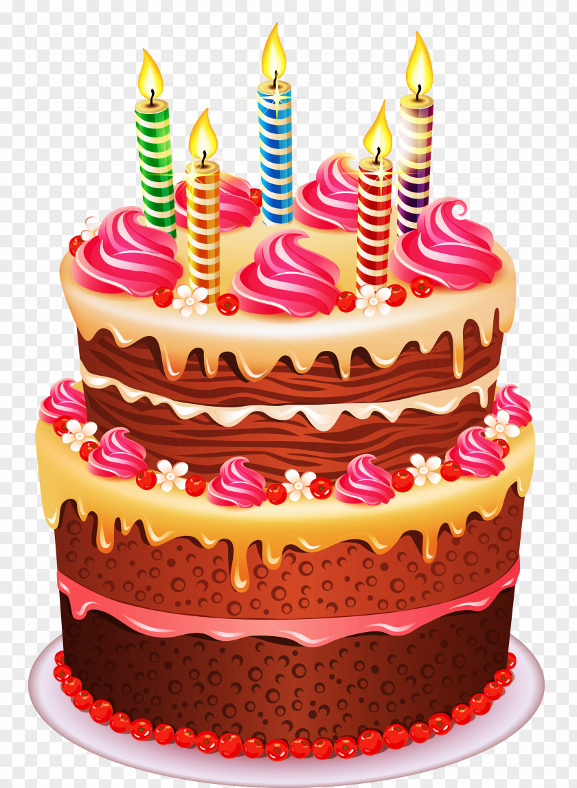 Happy Birthday Cake Chocolate Cupcake Clip Art PNG