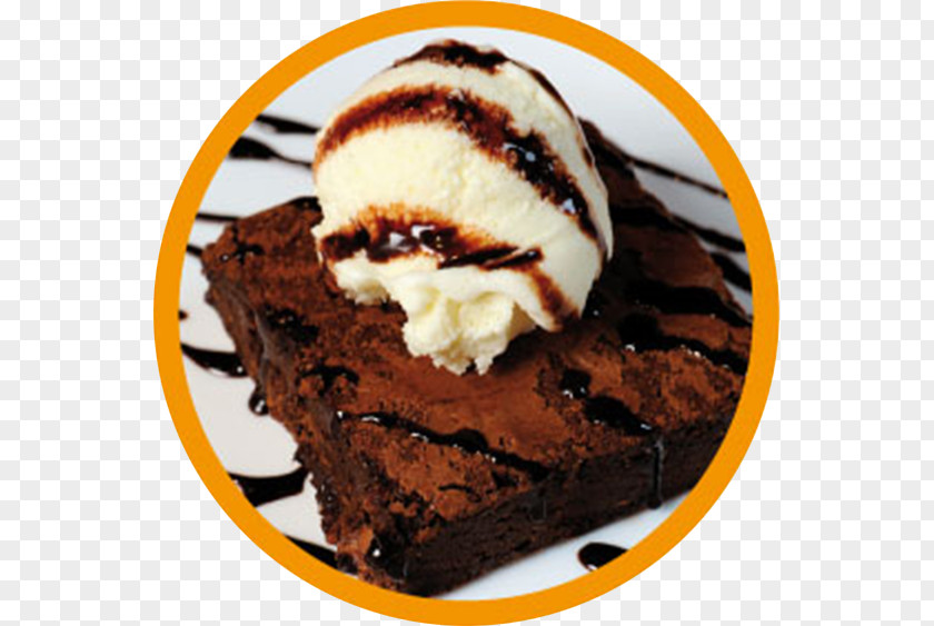 Ice Cream Chocolate Brownie Muffin Restaurant Lizarran PNG