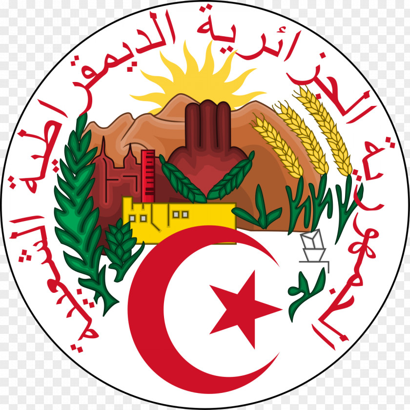 National Tourism Emblem Of Algeria French Districts Seal PNG