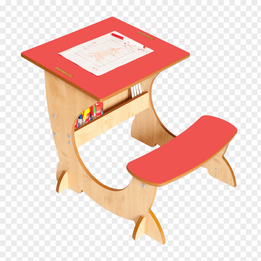 Table Desk Child Blackboard Wood PNG