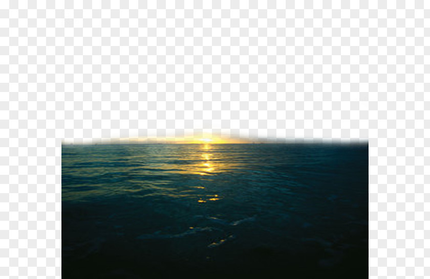A Sunlit Sea Water Computer Wallpaper PNG