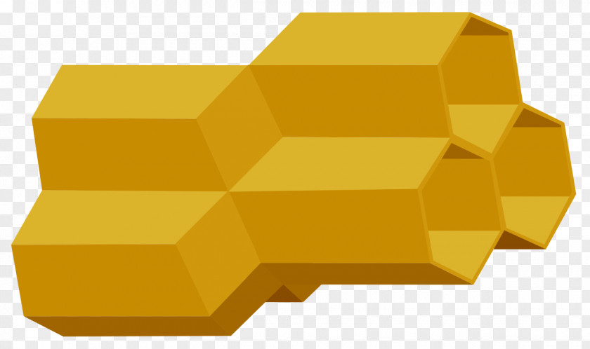 Bee Honey Hexagon Honeycomb Surface Area PNG