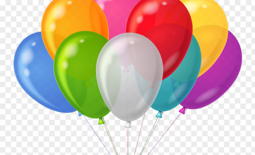 Give Away Hot Air Balloon Birthday Gift Clip Art PNG