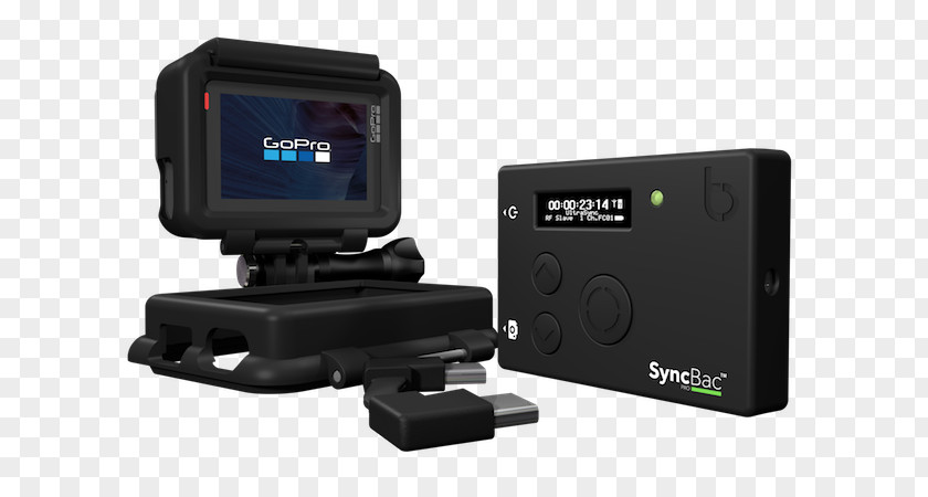 GoPro Camera Timecode HERO6 Black Synchronization PNG