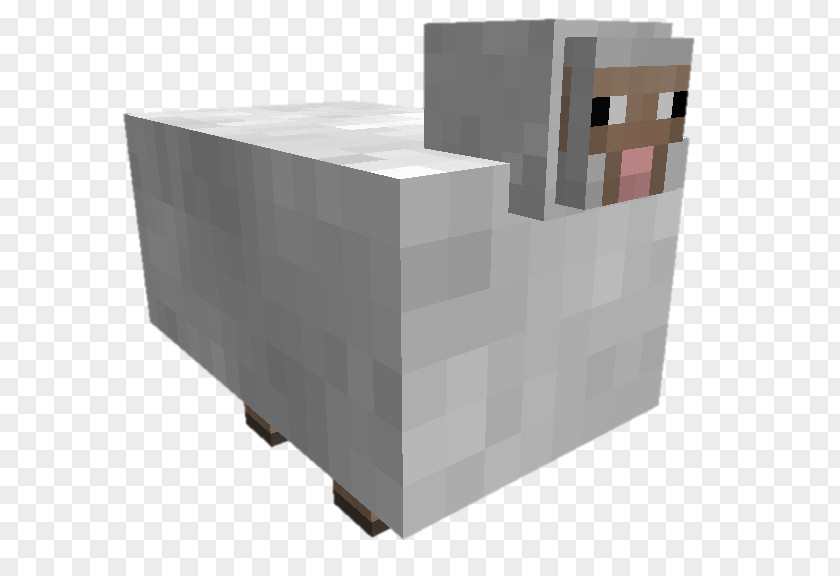 Jumping Sheep Minecraft Mob PNG