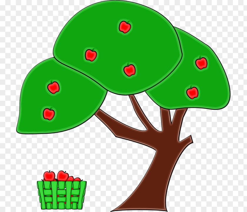 Mushroom Plant Apple Tree Drawing PNG