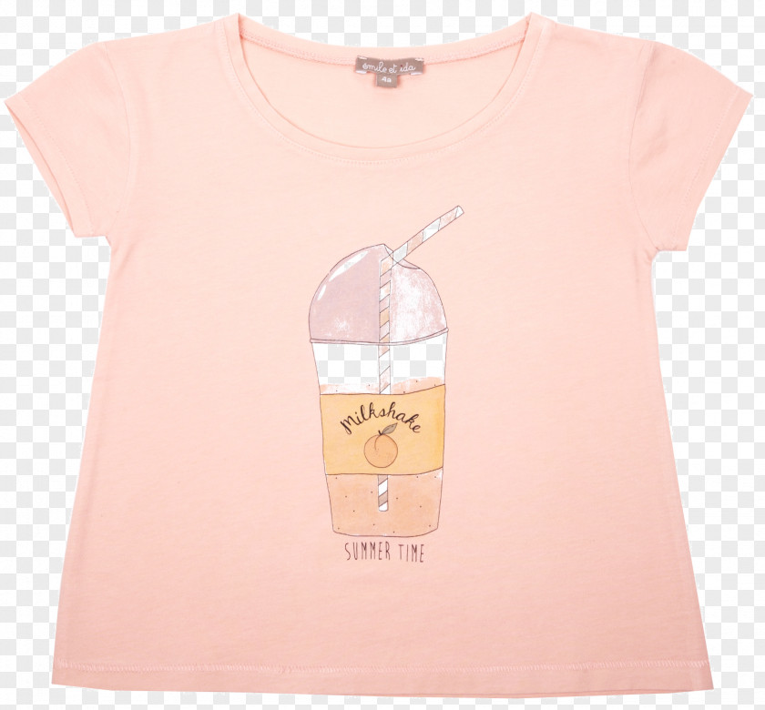 T-shirt Sleeve Milkshake Top PNG