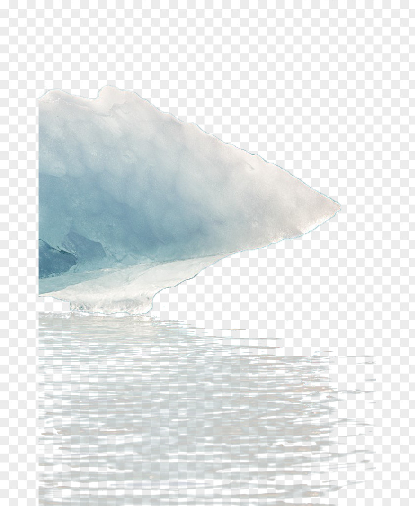 White Iceberg Arctic Sky Angle PNG