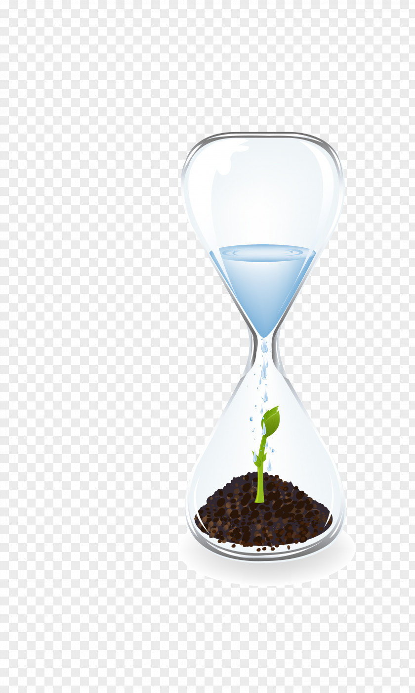 Hourglass Clock PNG