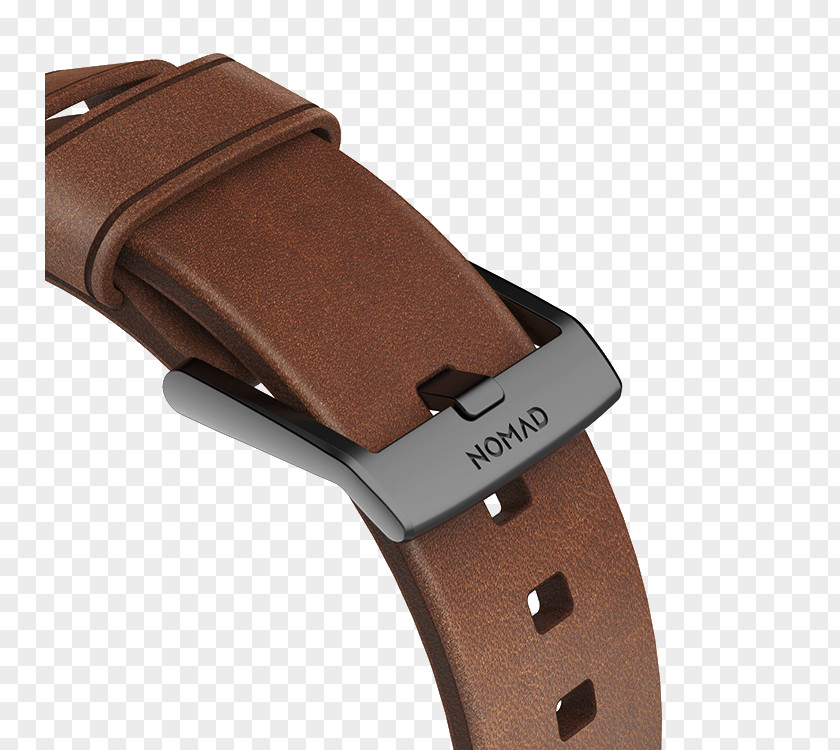 Leather Strap Horween Company Apple Watch Series 3 Slate Gray PNG
