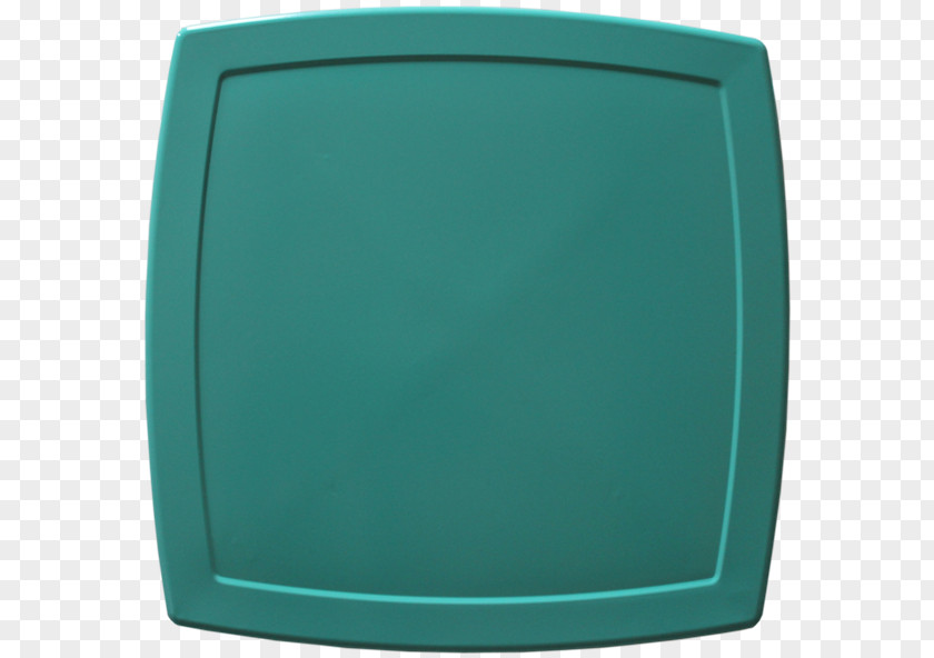 Three-dimensional Square Business Chin Turquoise Green PNG