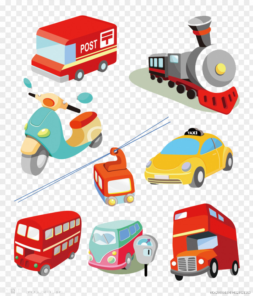 Transportation Cartoon PNG