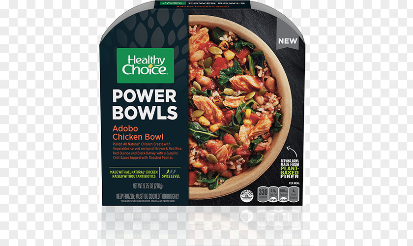 Chicken Philippine Adobo Healthy Choice Bowl Food PNG