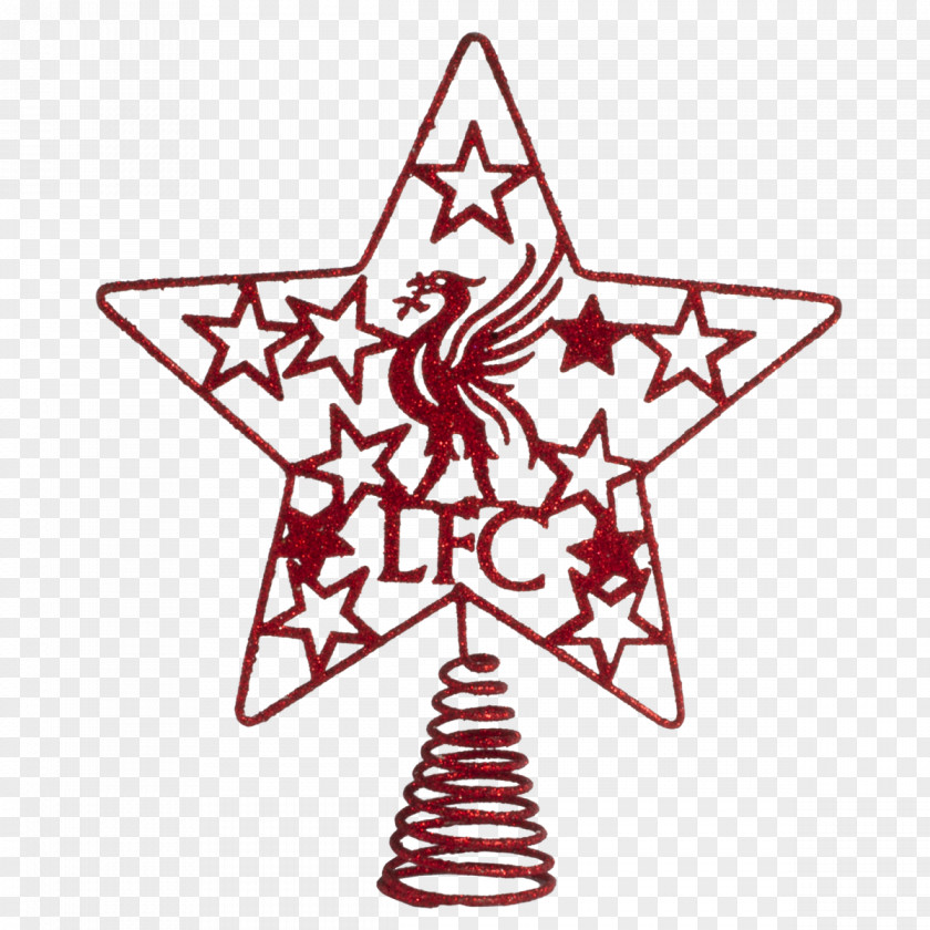 Christmas Fashion Elements Liverpool F.C. Ornament Tree-topper PNG