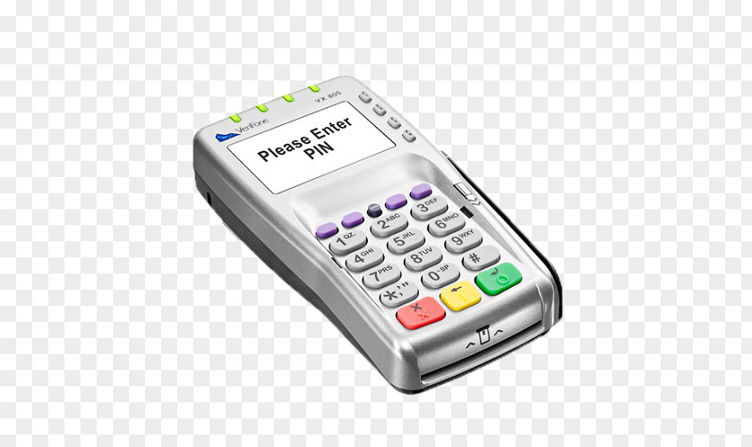 Credit Card PIN Pad VeriFone Holdings, Inc. EMV Contactless Payment Reader PNG