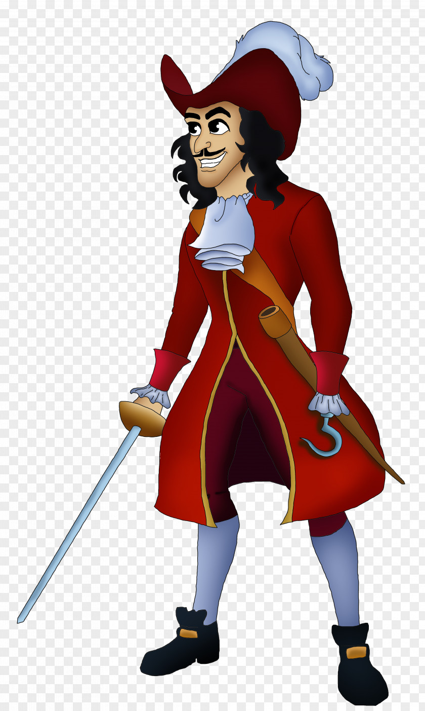 Hook Captain Drawing Character Clip Art PNG