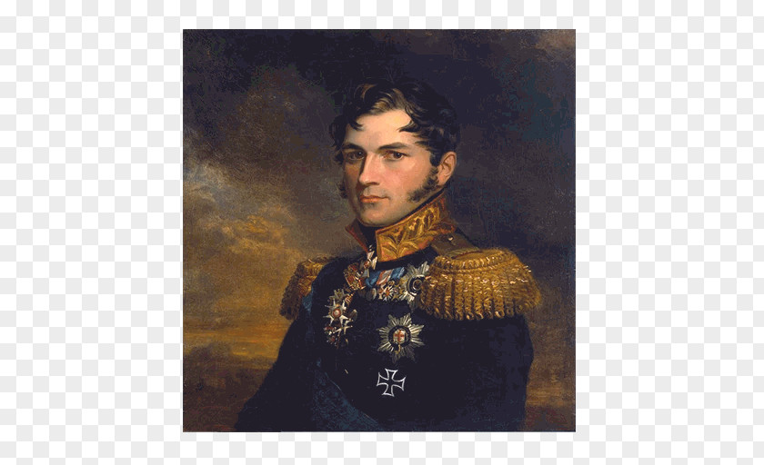 Painting Leopold I Of Belgium Portrait Oil PNG