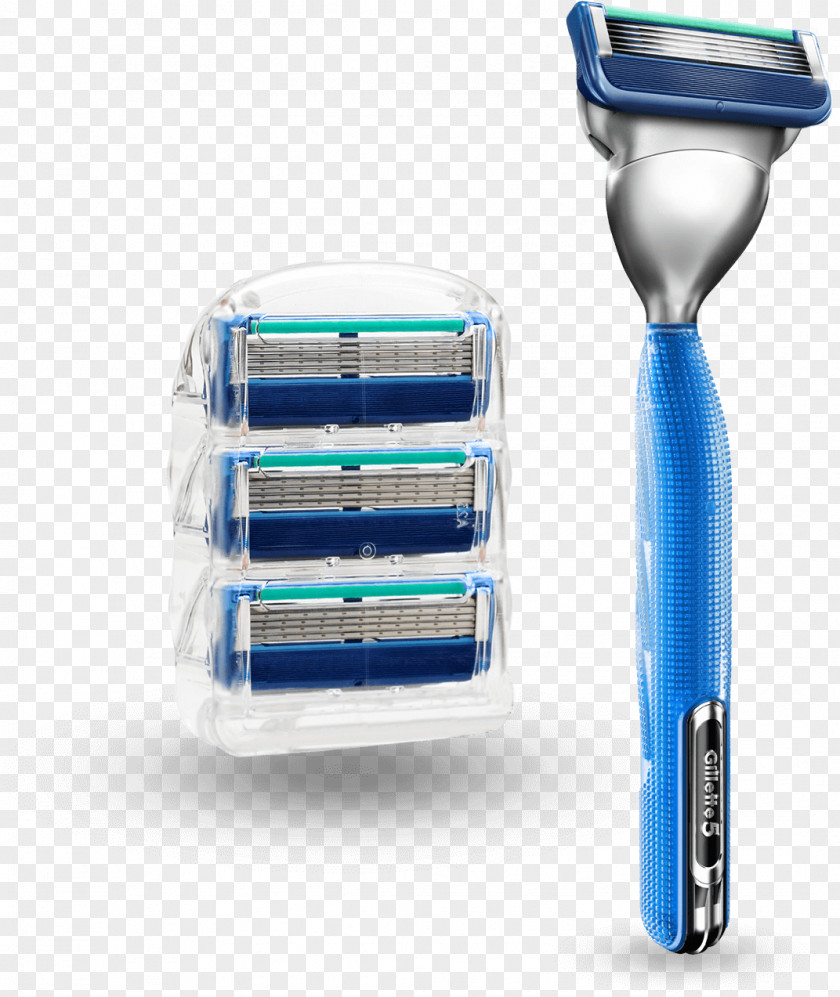 Razor Safety Hair Clipper Gillette Mach3 PNG