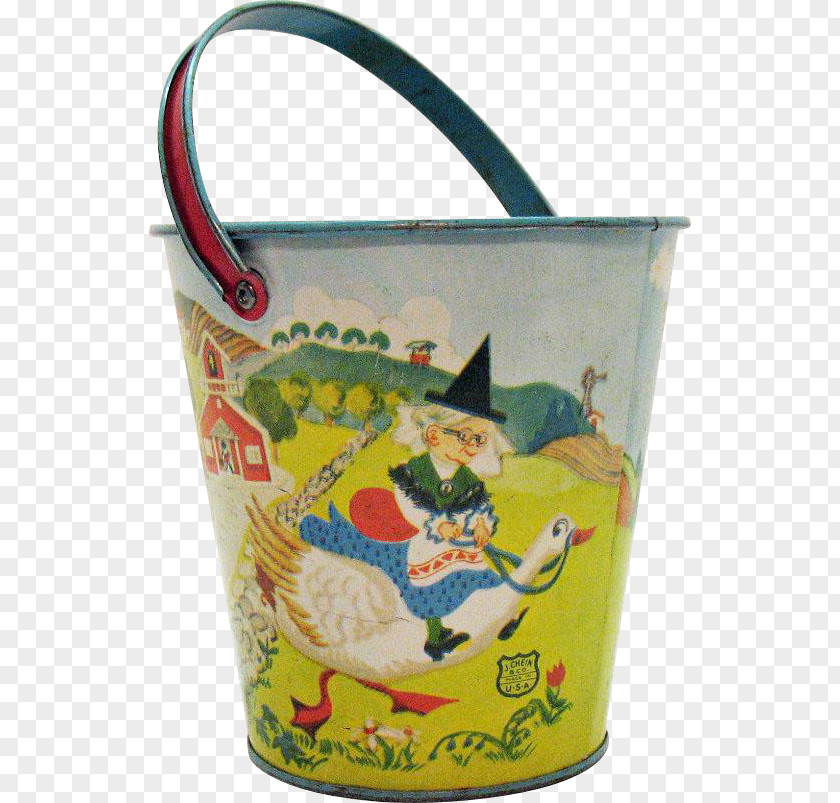 Sand Bucket Plastic Handbag PNG