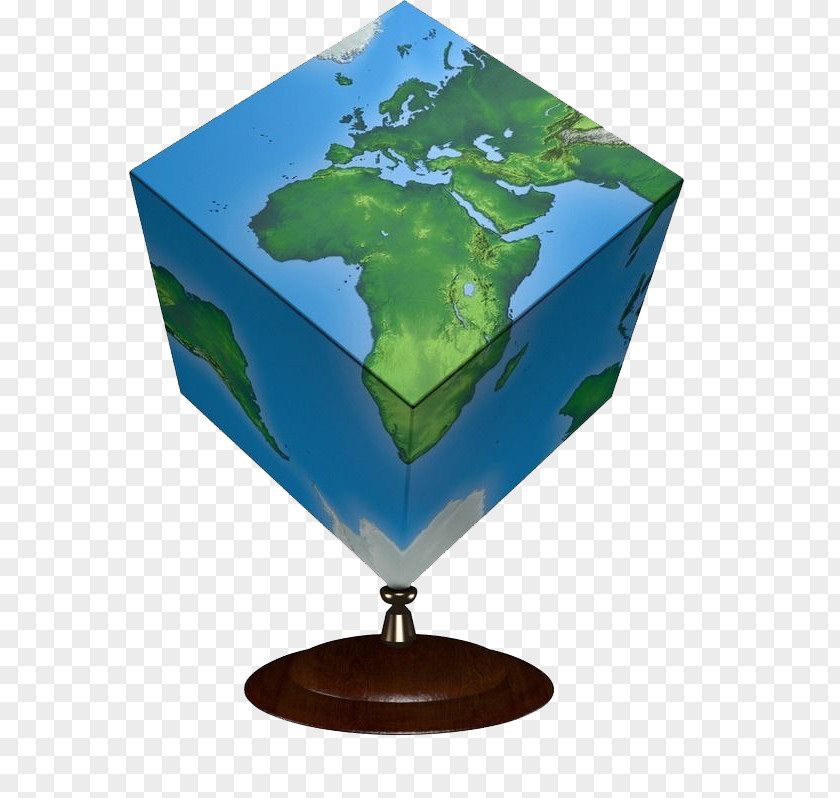 Square Globe Cube House Best Practices In International Business World PNG