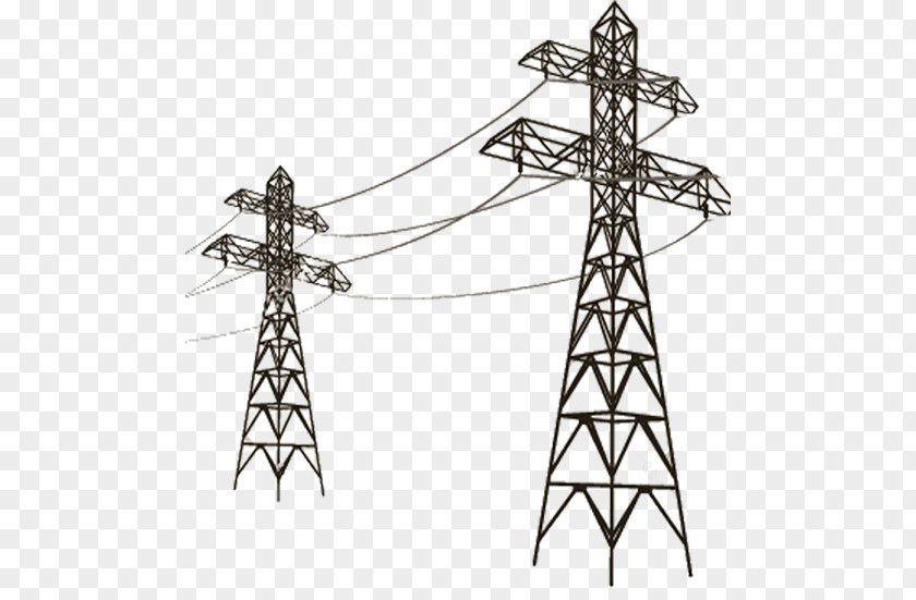 Power Plant Clipart Electric Transmission Tower Clip Art Electricity Overhead Line Vector Graphics PNG