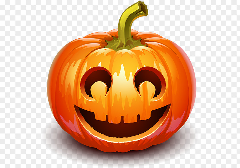 Pumpkin Jack-o'-lantern Halloween Gourd PNG