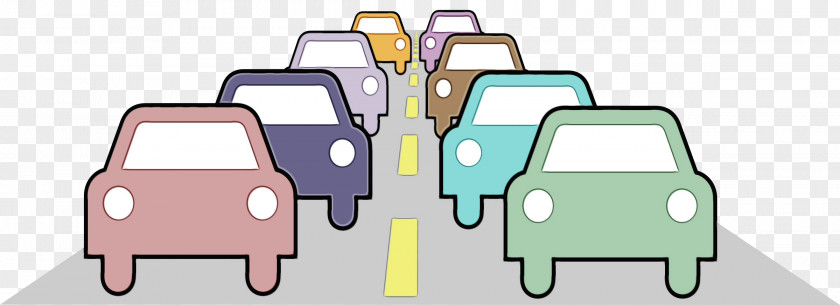 Transport Mode Of Traffic Light Cartoon PNG
