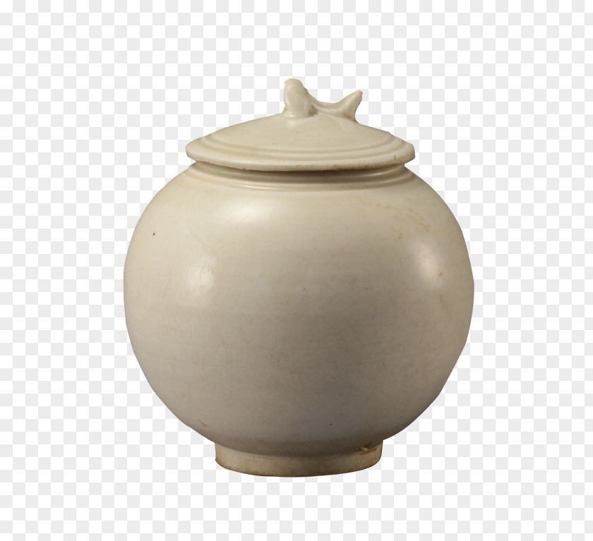 White Jar Ding Ware Song Dynasty Jin Ceramic PNG