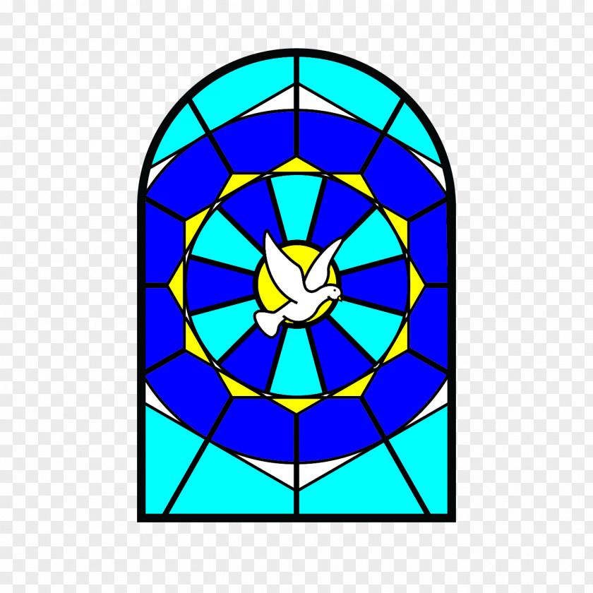 Window Glass Stained Symmetry Pattern Line Point PNG