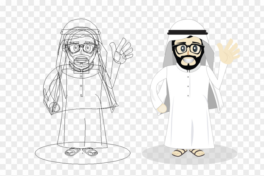 Design Homo Sapiens Line Art Sketch PNG