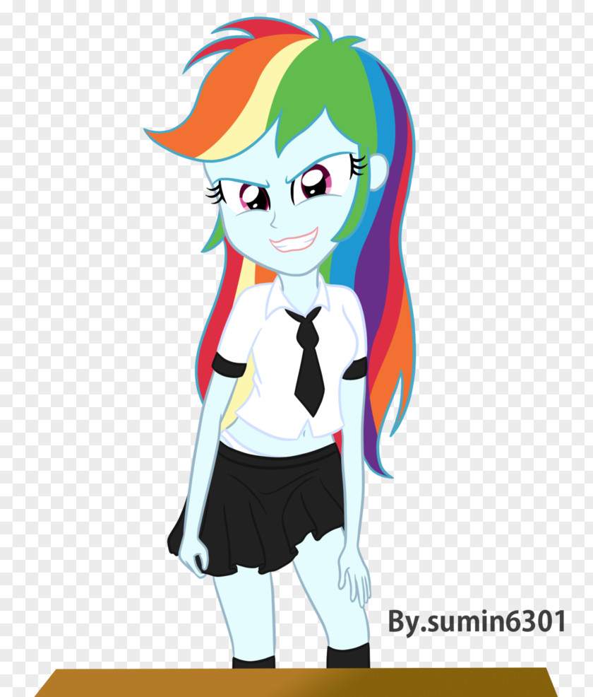 Punishment School Bus Overload Rainbow Dash Rarity Uniform Sunset Shimmer PNG