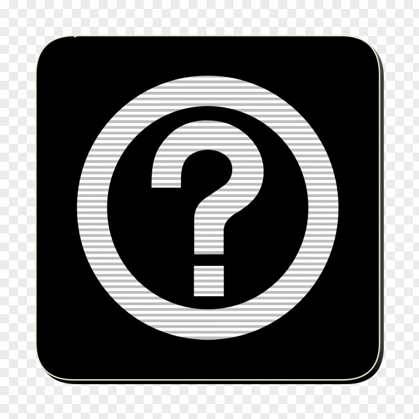 Silver Rectangle Information Icon Question PNG