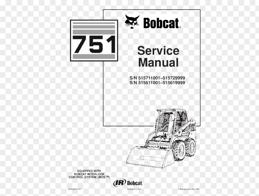 Skid Steer Skid-steer Loader Bobcat Company Wiring Diagram Tracked Product Manuals PNG