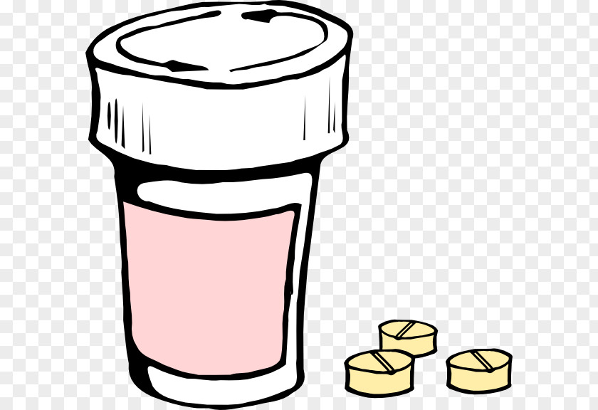 Cartoon Medicine Bottle Pharmaceutical Drug Medical Prescription Clip Art PNG