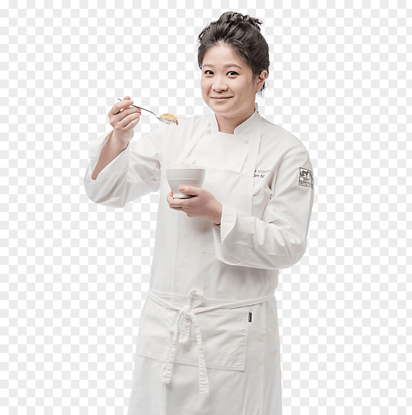 Female Chef Chef's Uniform Restaurant Garden Design PNG