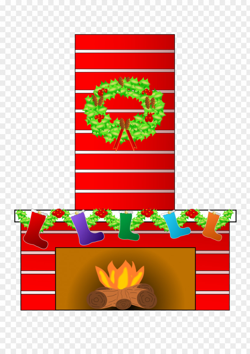 Fireplace Clipart Christmas Santa Claus Clip Art PNG