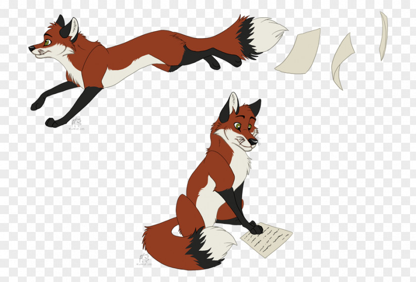 Fox Business Red Animated Cartoon Fauna PNG