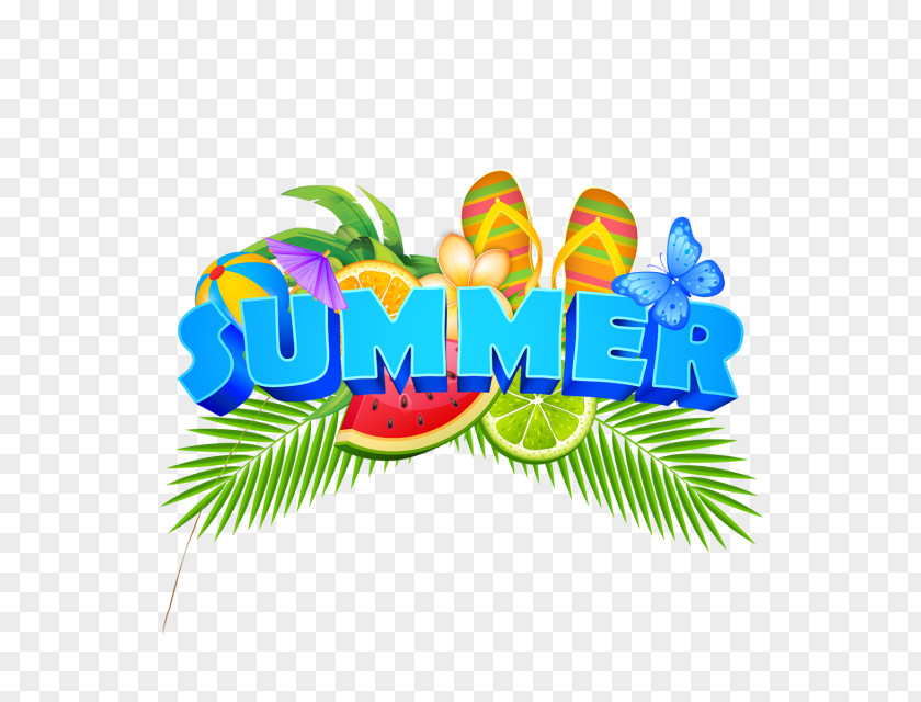 Fruits Element Summer Tree PNG